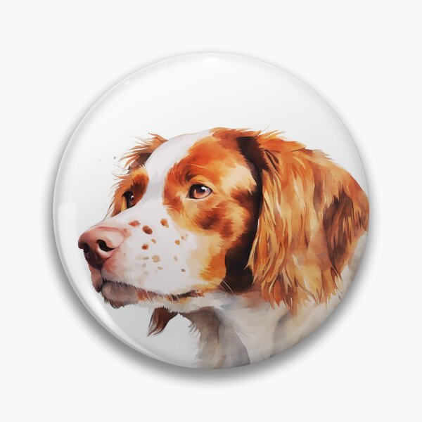 Item preview, Brittany Spaniel Portrait designed and sold by ChaosReigns91.