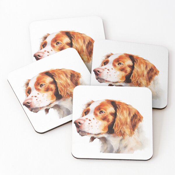 Item preview, Brittany Spaniel Portrait designed and sold by ChaosReigns91.