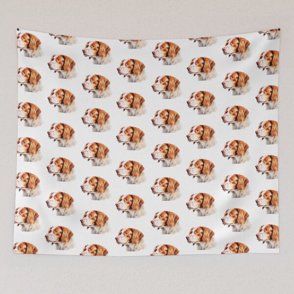 Item preview, Brittany Spaniel Portrait designed and sold by ChaosReigns91.