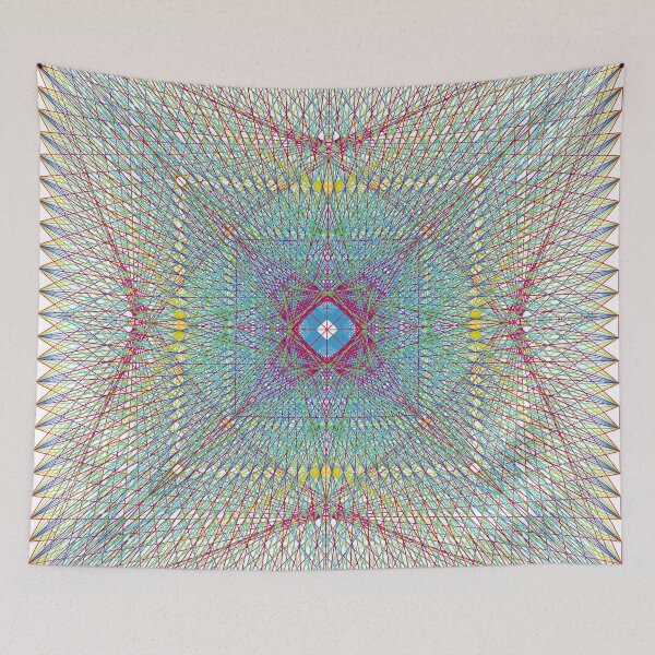 Item preview, Rectangular Pattern #6 Morph C [14178-RYGCBP-WB] designed and sold by LottMultimedia.