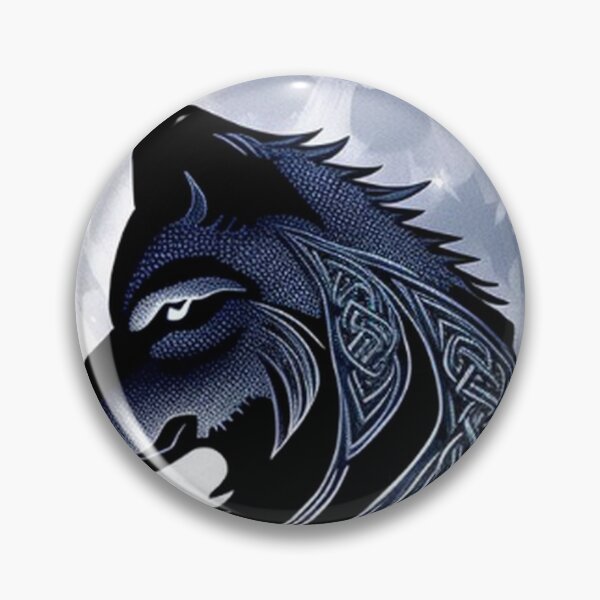 Item preview, Vintage Abstract Wolf Art designed and sold by TheDarkWardrobe.