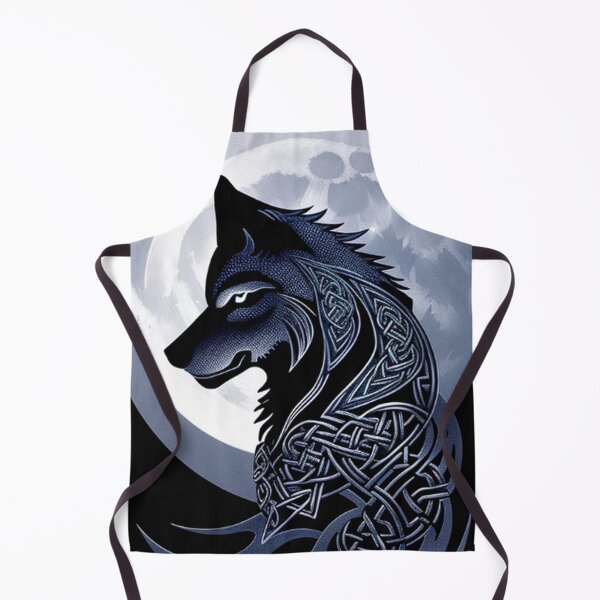 Item preview, Vintage Abstract Wolf Art designed and sold by TheDarkWardrobe.