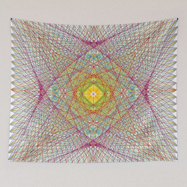 Item preview, Rectangular Pattern #6 Morph C [14578-RYGCBP-WB] designed and sold by LottMultimedia.