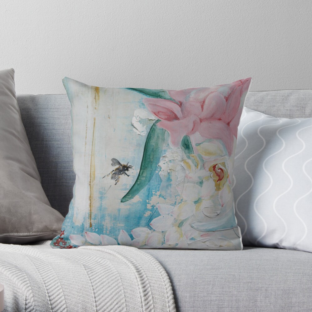 Item preview, Throw Pillow designed and sold by ROADHOUSEarts.