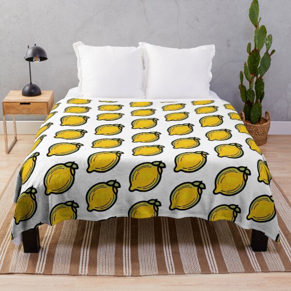 Item preview, Green And Yellow Lemon Illustration Seamless Pattern Summer designed and sold by ArtCornerStudio.