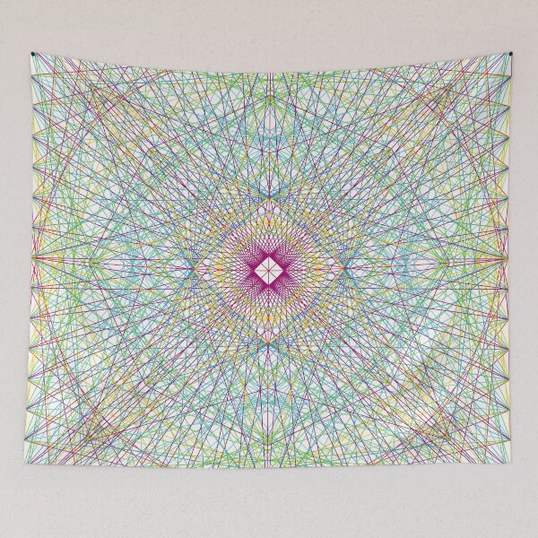 Item preview, Rectangular Pattern #6 Morph C [14978-RYGCBP-WB] designed and sold by LottMultimedia.
