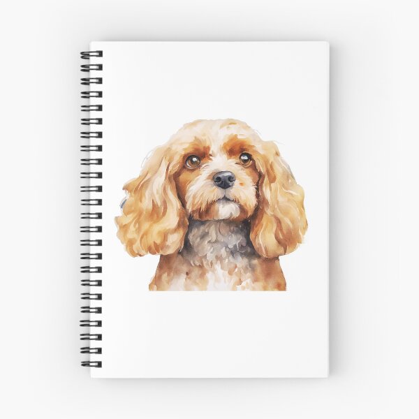 Artikelvorschau, Cavapoo-Porträt entworfen und verkauft von ChaosReigns91.