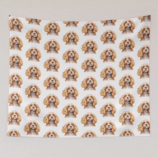 Item preview, Cavapoo Portrait designed and sold by ChaosReigns91.