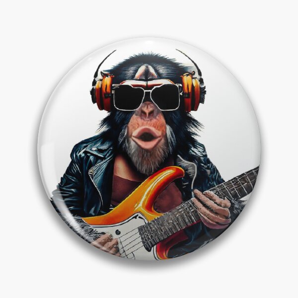 Item preview, Monkey rock n roll  designed and sold by SmARTNiki.