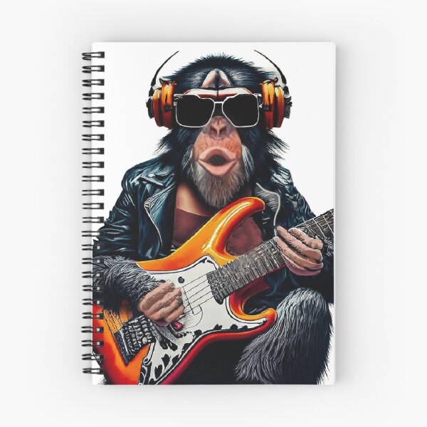 Item preview, Monkey rock n roll  designed and sold by SmARTNiki.