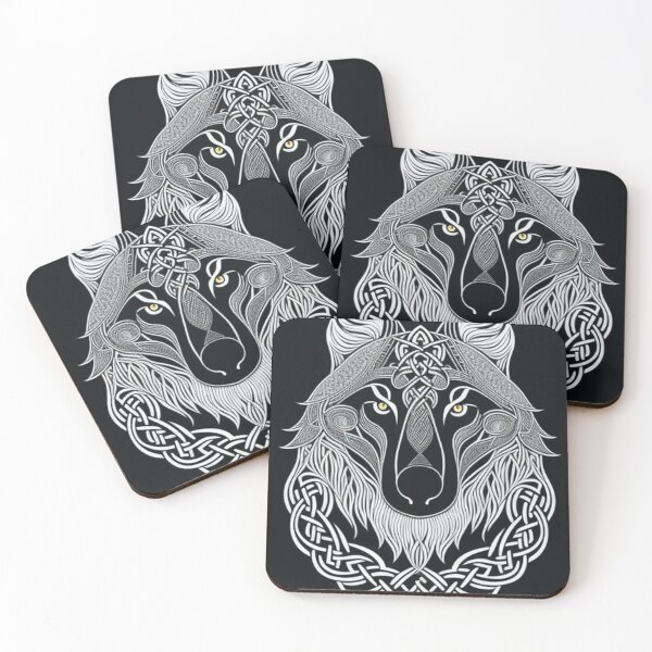 Item preview, Abstract Wolf Art designed and sold by TheDarkWardrobe.
