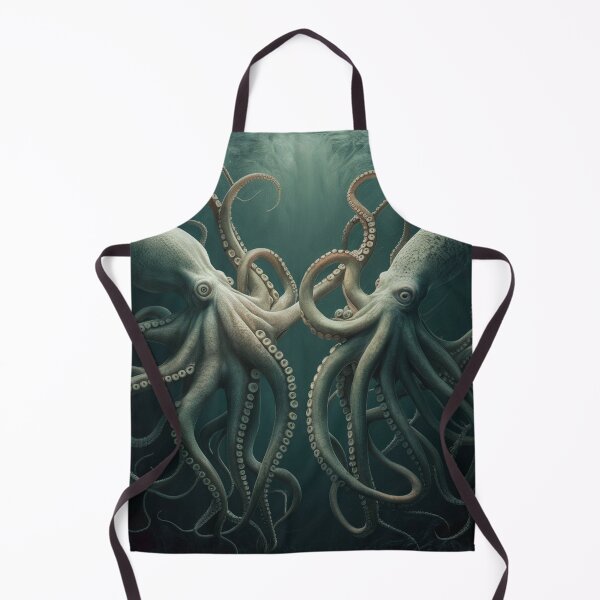 Item preview, A colossal octopus and giant squid locked in an epic battle designed and sold by Titan33.