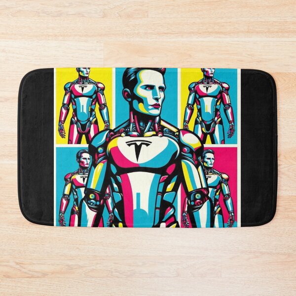 Item preview, Tesla bot designed and sold by TEEJAMBOREE.