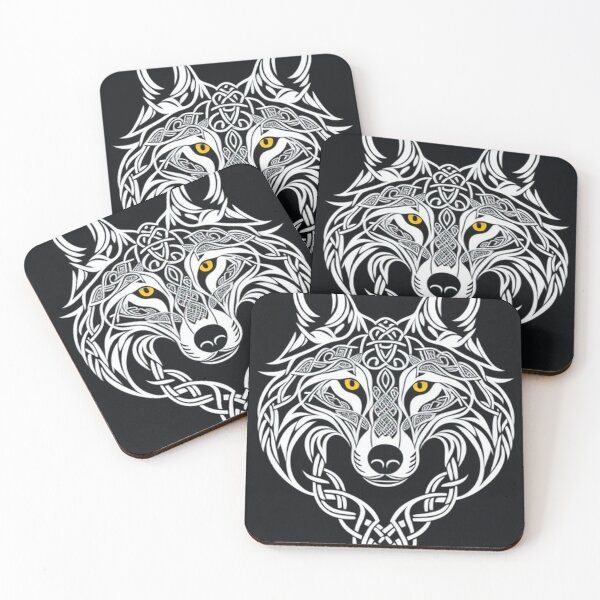 Item preview, Vintage Abstract Wolf Art designed and sold by TheDarkWardrobe.