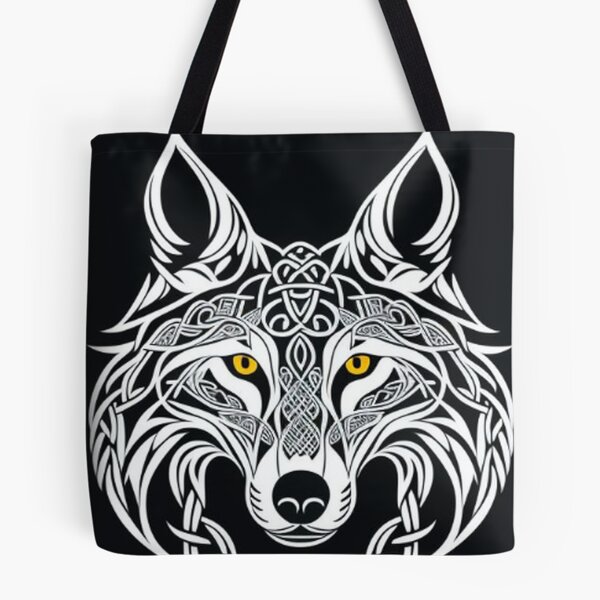 Item preview, Vintage Abstract Wolf Art designed and sold by TheDarkWardrobe.