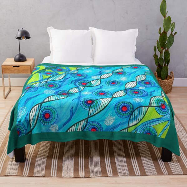 Item preview, Colorful Deoxyribonucleic Nautical Pattern designed and sold by artofkathleen.