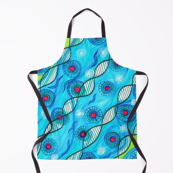 Item preview, Colorful Deoxyribonucleic Nautical Pattern designed and sold by artofkathleen.