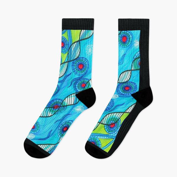 Item preview, Colorful Deoxyribonucleic Nautical Pattern designed and sold by artofkathleen.