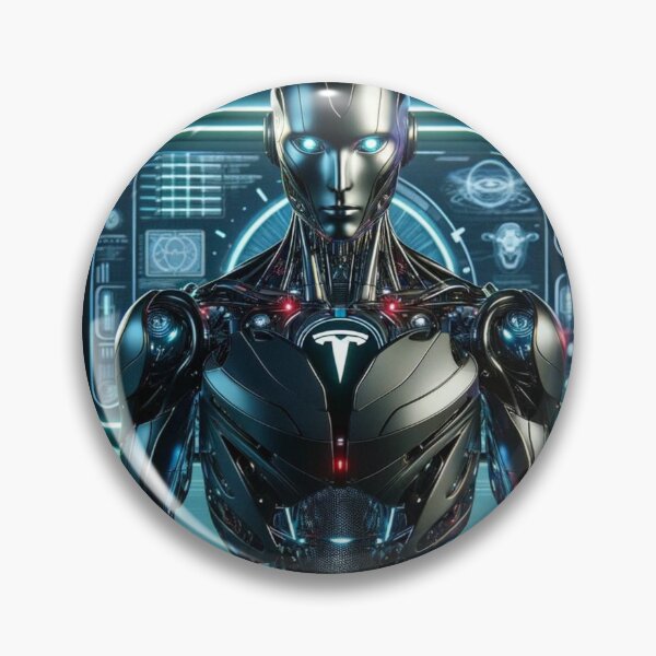 Item preview, Tesla bot designed and sold by TEEJAMBOREE.
