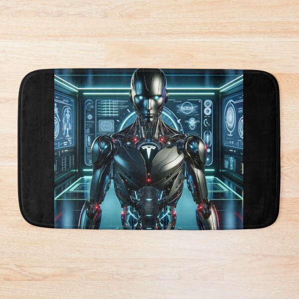 Item preview, Tesla bot designed and sold by TEEJAMBOREE.