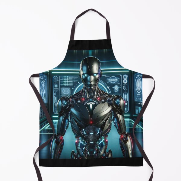 Item preview, Tesla bot designed and sold by TEEJAMBOREE.