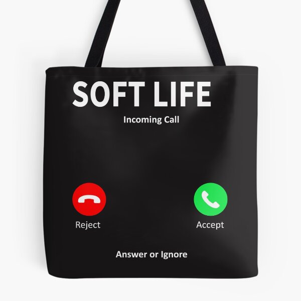 Item preview, THE SOFT LIFE IS CALLING designed and sold by ikreative.
