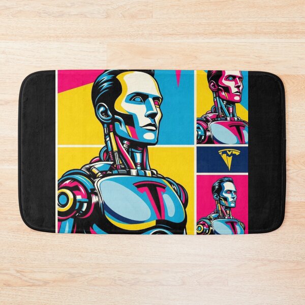 Item preview, Tesla bot designed and sold by TEEJAMBOREE.