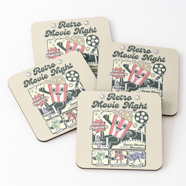 Item preview, Retro Movie Night designed and sold by KidRilla.