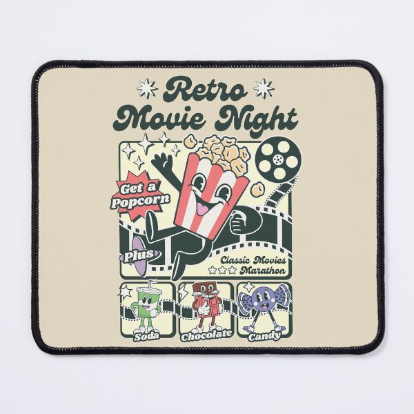 Item preview, Retro Movie Night designed and sold by KidRilla.