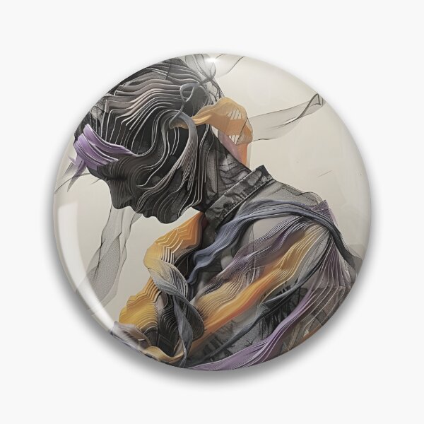 Item preview, Abstract Woman Art designed and sold by Obsidian Ink by Wilshire.