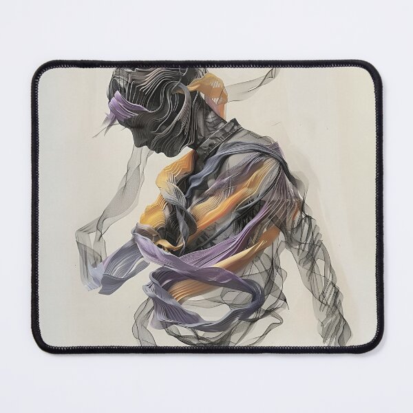 Item preview, Abstract Woman Art designed and sold by Obsidian Ink by Wilshire.