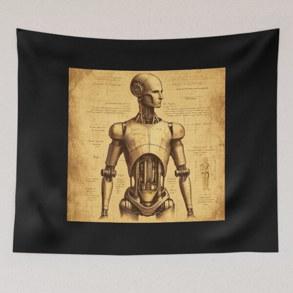 Item preview, Tesla bot designed and sold by TEEJAMBOREE.