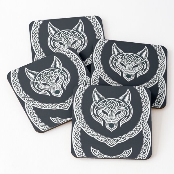 Item preview, Vintage Abstract Wolf Art designed and sold by TheDarkWardrobe.