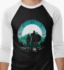 Kratos und Sohn Baseballshirt für Männer