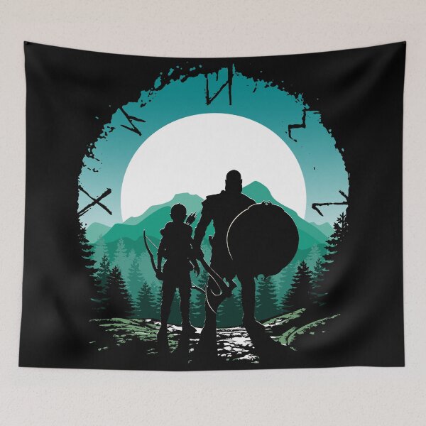 Item preview, Kratos and son designed and sold by HEARTBEATS.