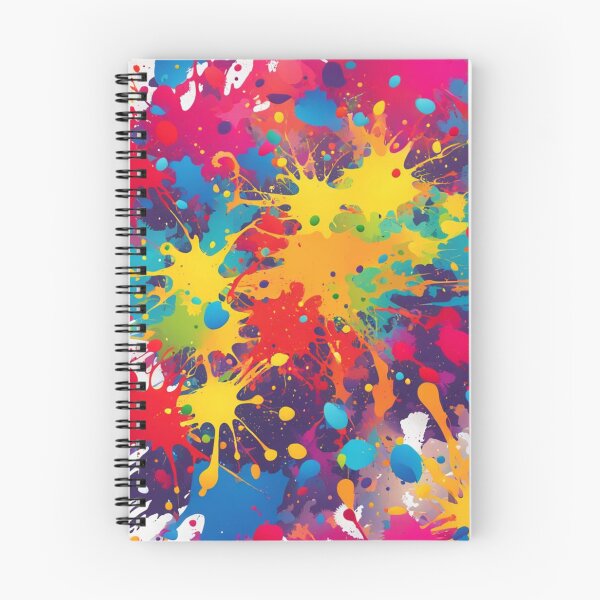 Item preview, Abstract Colorful Paint Ball Splatter Pattern designed and sold by calibrit.
