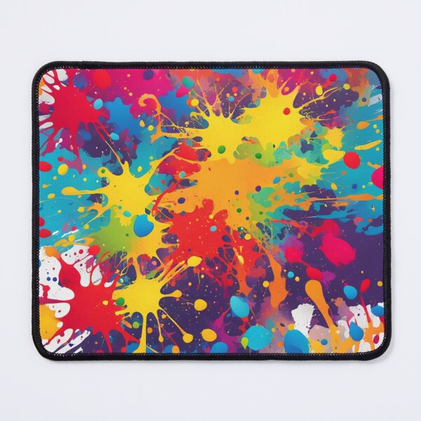 Item preview, Abstract Colorful Paint Ball Splatter Pattern designed and sold by calibrit.