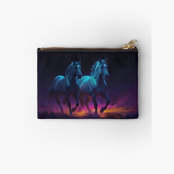 Item preview, Colourful Horses Art designed and sold by Obsidian Ink by Wilshire.