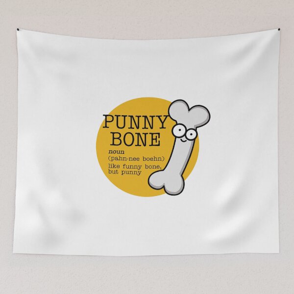 Aperçu de l'œuvre Punny Bone Funny Bone Pun créée et vendue par punnybone.