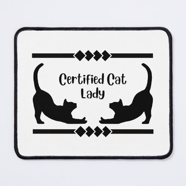 Item preview, Certified Cat Lady Design designed and sold by CarefulCreation.