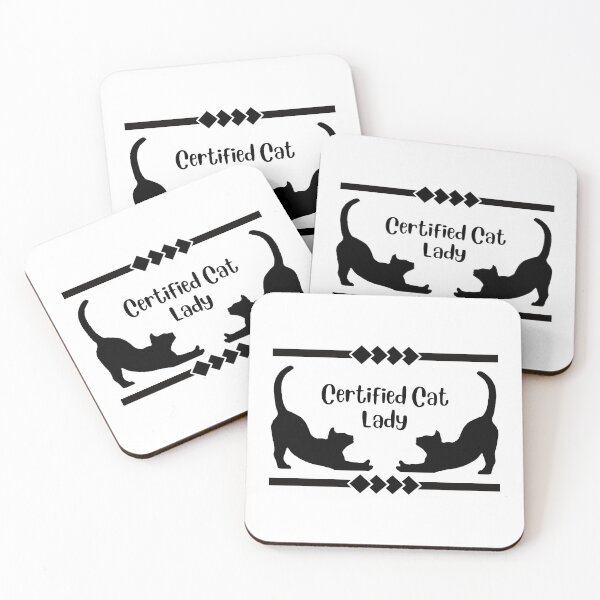 Item preview, Certified Cat Lady Design designed and sold by CarefulCreation.