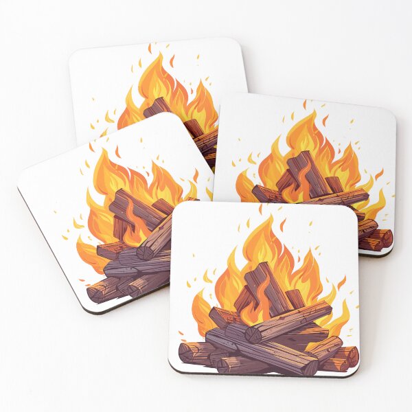 Artikelvorschau, brennendes Lagerfeuer entworfen und verkauft von Dreams  come true.