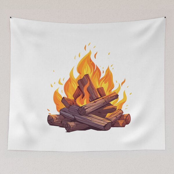 Item preview, burning camp fire designed and sold by Dreams  come true.