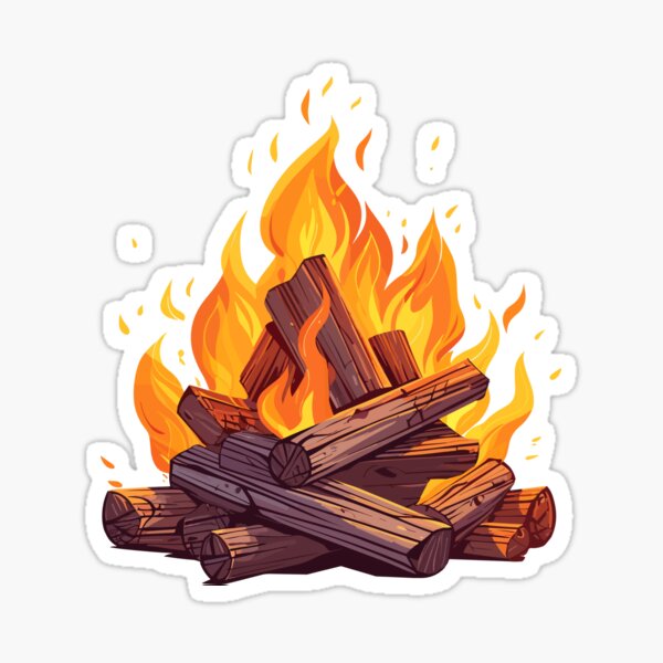 Item preview, burning camp fire designed and sold by Dreams  come true.