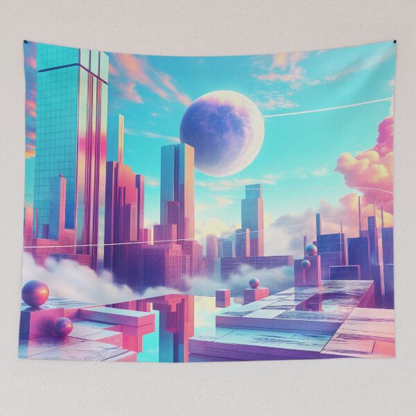 Item preview, Neon Dreams of Stockholm. designed and sold by Arctechsoun ©.