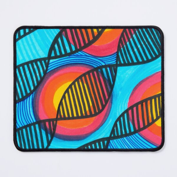 Item preview, Multicolored Deoxyribonucleic Microscopic View with Orbs designed and sold by artofkathleen.