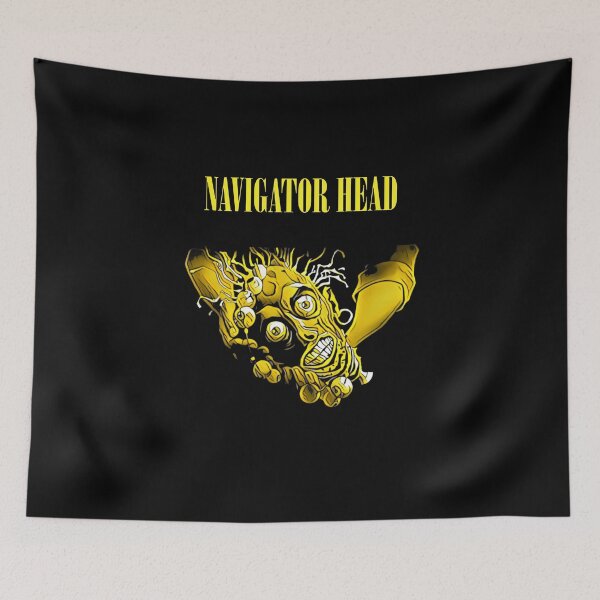 Item preview, Monkey Island Navigator Head - T-Shirts, Gadgets & Face Masks designed and sold by spegnilcomputer.