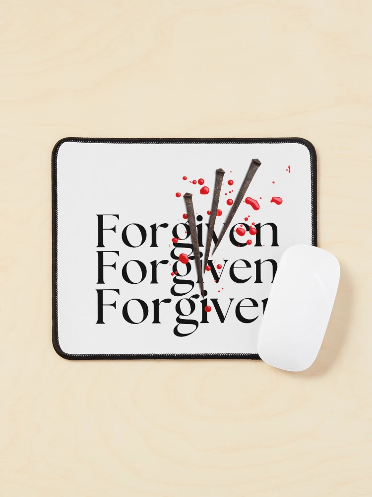 Thumbnail 1 of 5, Mouse Pad, Forgiven designed and sold by CreativInkLab.