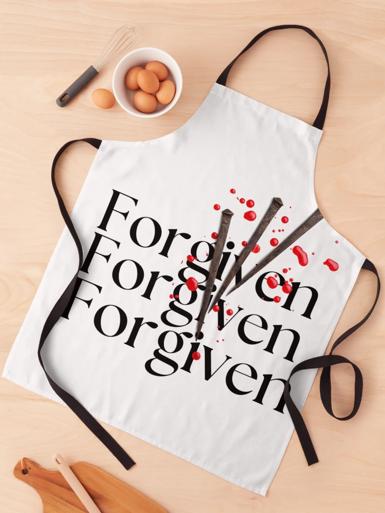 Thumbnail 1 of 6, Apron, Forgiven designed and sold by CreativInkLab.