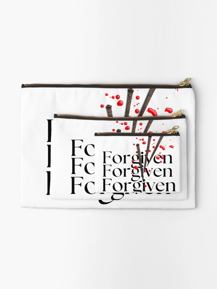 Thumbnail 2 of 4, Zipper Pouch, Forgiven designed and sold by CreativInkLab.